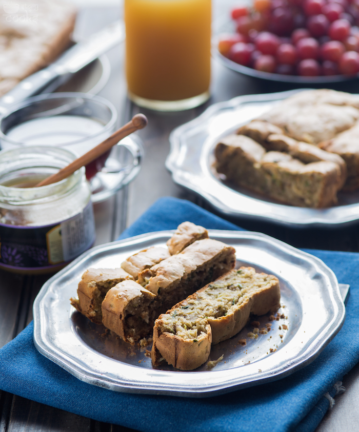 zucchini bread- indoor shots 1