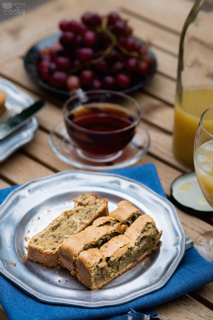 zucchini bread- outdoor shots 5