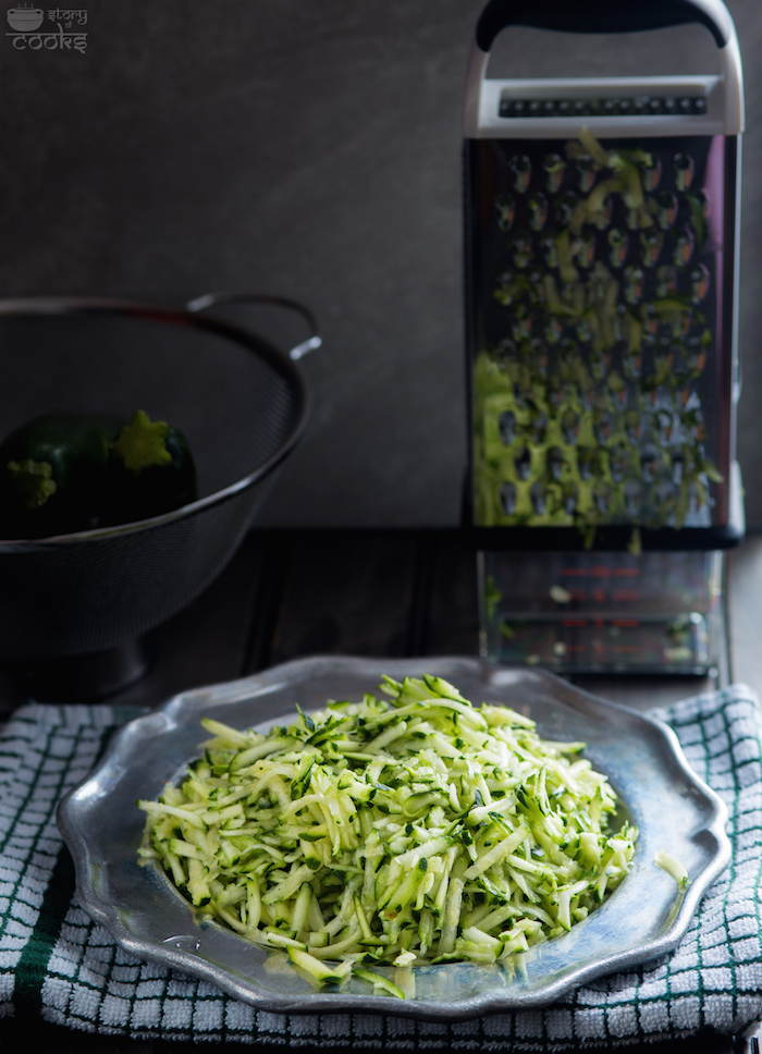 zucchini bread- shredded zucchini